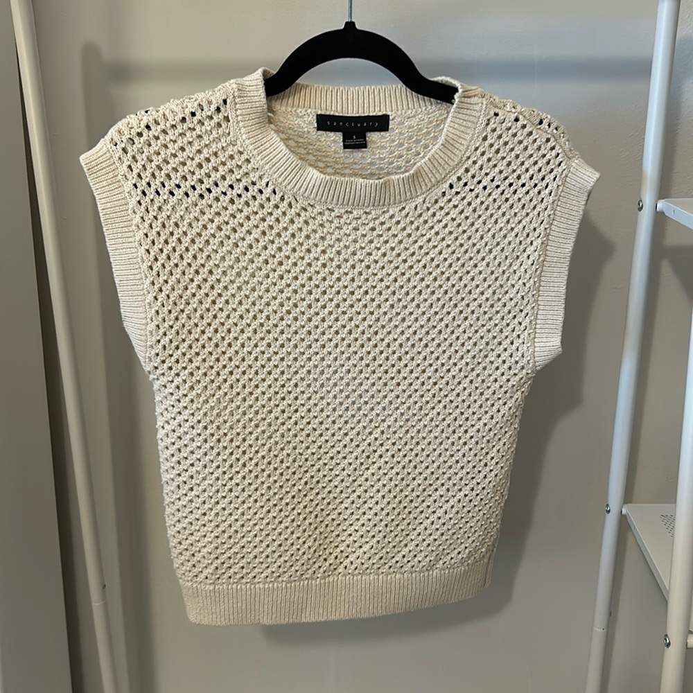 Sanctuary knit vest